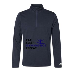 Men's Striated Quarter-Zip Pullover Thumbnail