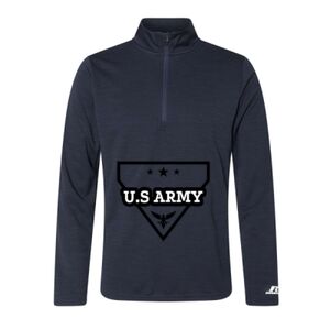 Men's Striated Quarter-Zip Pullover Thumbnail