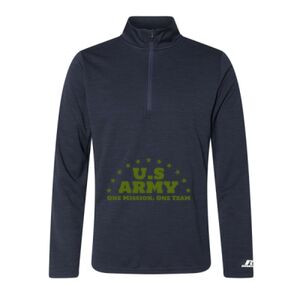 Men's Striated Quarter-Zip Pullover Thumbnail