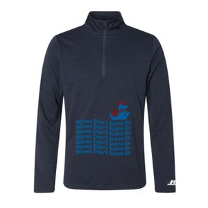 Men's Striated Quarter-Zip Pullover Thumbnail