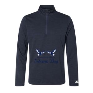 Men's Striated Quarter-Zip Pullover Thumbnail
