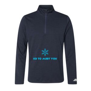 Men's Striated Quarter-Zip Pullover Thumbnail