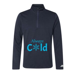 Men's Striated Quarter-Zip Pullover Thumbnail