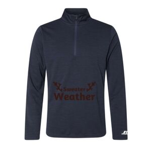 Men's Striated Quarter-Zip Pullover Thumbnail