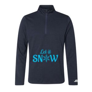Men's Striated Quarter-Zip Pullover Thumbnail