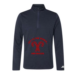 Men's Striated Quarter-Zip Pullover Thumbnail