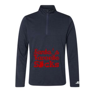 Men's Striated Quarter-Zip Pullover Thumbnail
