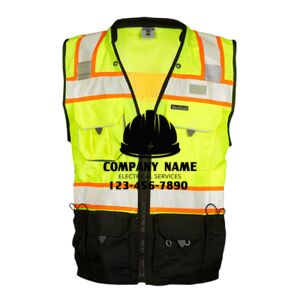 Unisex Premium Black Series® Surveyors Vest Thumbnail