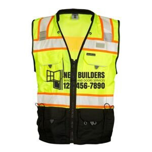 Unisex Premium Black Series® Surveyors Vest Thumbnail