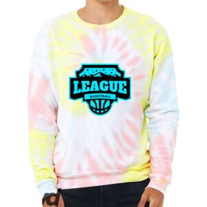 Unisex FWD Fashion Tie-Dyed Crewneck Sweatshirt Thumbnail