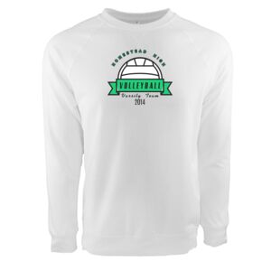 Unisex Laguna Raglan Crewneck Sweatshirt Thumbnail