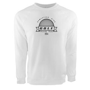 Unisex Laguna Raglan Crewneck Sweatshirt Thumbnail