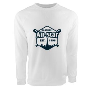 Unisex Laguna Raglan Crewneck Sweatshirt Thumbnail