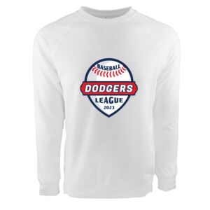 Unisex Laguna Raglan Crewneck Sweatshirt Thumbnail