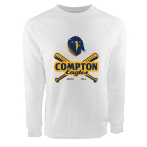 Unisex Laguna Raglan Crewneck Sweatshirt Thumbnail