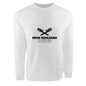 Unisex Laguna Raglan Crewneck Sweatshirt Thumbnail