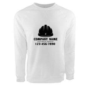 Unisex Laguna Raglan Crewneck Sweatshirt Thumbnail
