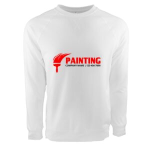 Unisex Laguna Raglan Crewneck Sweatshirt Thumbnail