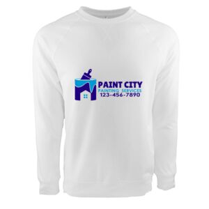 Unisex Laguna Raglan Crewneck Sweatshirt Thumbnail