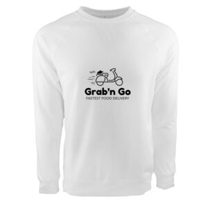 Unisex Laguna Raglan Crewneck Sweatshirt Thumbnail