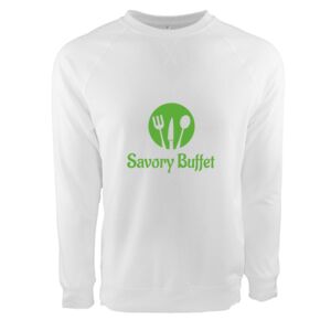 Unisex Laguna Raglan Crewneck Sweatshirt Thumbnail