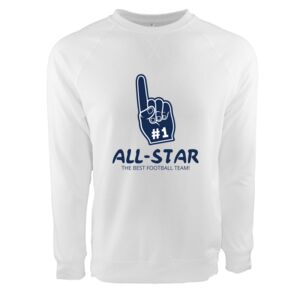 Unisex Laguna Raglan Crewneck Sweatshirt Thumbnail