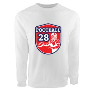 Unisex Laguna Raglan Crewneck Sweatshirt Thumbnail