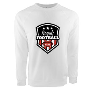 Unisex Laguna Raglan Crewneck Sweatshirt Thumbnail