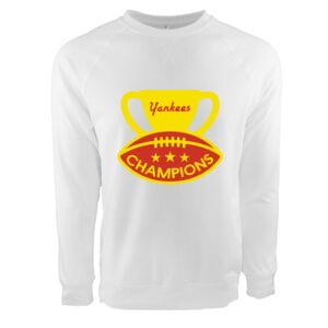 Unisex Laguna Raglan Crewneck Sweatshirt Thumbnail