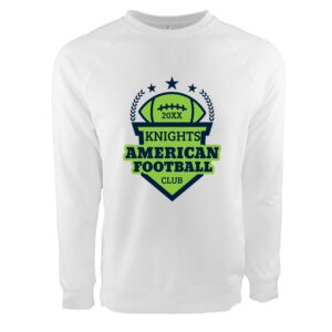 Unisex Laguna Raglan Crewneck Sweatshirt Thumbnail