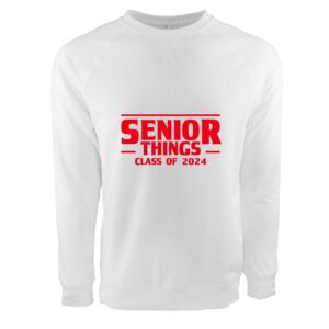 Unisex Laguna Raglan Crewneck Sweatshirt Thumbnail