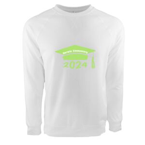 Unisex Laguna Raglan Crewneck Sweatshirt Thumbnail