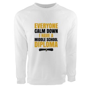 Unisex Laguna Raglan Crewneck Sweatshirt Thumbnail