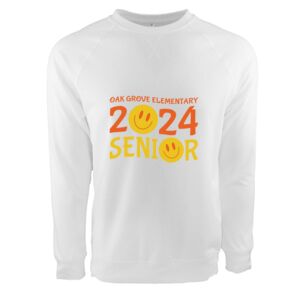 Unisex Laguna Raglan Crewneck Sweatshirt Thumbnail