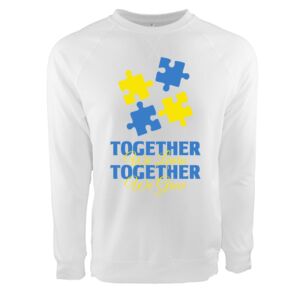 Unisex Laguna Raglan Crewneck Sweatshirt Thumbnail