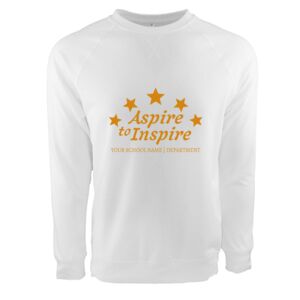 Unisex Laguna Raglan Crewneck Sweatshirt Thumbnail