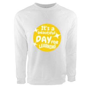 Unisex Laguna Raglan Crewneck Sweatshirt Thumbnail