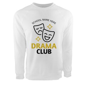 Unisex Laguna Raglan Crewneck Sweatshirt Thumbnail