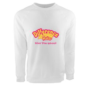 Unisex Laguna Raglan Crewneck Sweatshirt Thumbnail