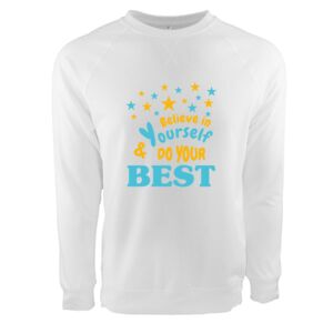 Unisex Laguna Raglan Crewneck Sweatshirt Thumbnail