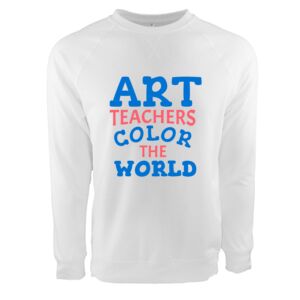 Unisex Laguna Raglan Crewneck Sweatshirt Thumbnail