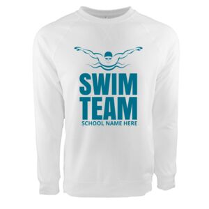 Unisex Laguna Raglan Crewneck Sweatshirt Thumbnail