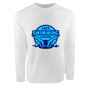 Unisex Laguna Raglan Crewneck Sweatshirt Thumbnail