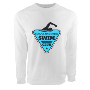 Unisex Laguna Raglan Crewneck Sweatshirt Thumbnail