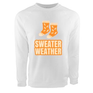 Unisex Laguna Raglan Crewneck Sweatshirt Thumbnail