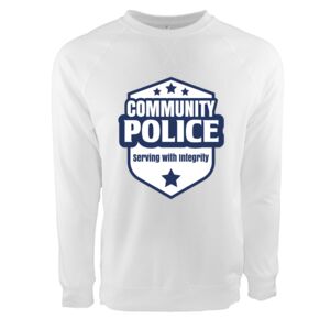 Unisex Laguna Raglan Crewneck Sweatshirt Thumbnail