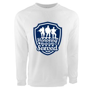 Unisex Laguna Raglan Crewneck Sweatshirt Thumbnail