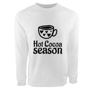 Unisex Laguna Raglan Crewneck Sweatshirt Thumbnail