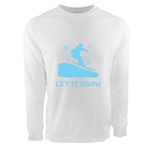 Unisex Laguna Raglan Crewneck Sweatshirt Thumbnail