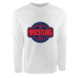 Unisex Laguna Raglan Crewneck Sweatshirt Thumbnail